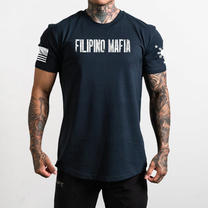 Filipino Mafia T-Shirt - Navy