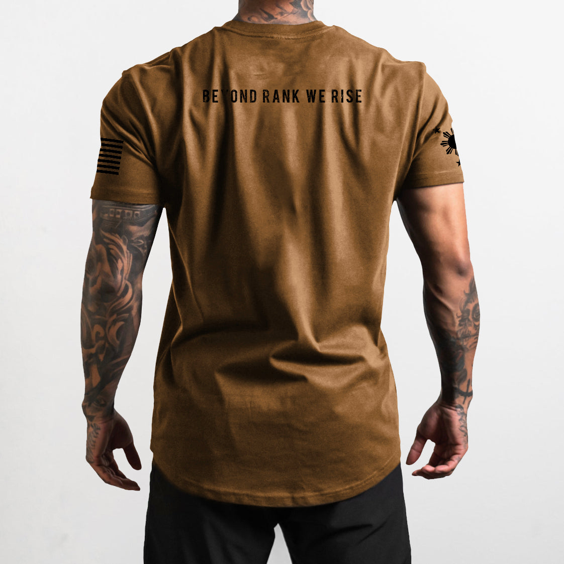 Filipino Mafia T-Shirt -Coyote Brown